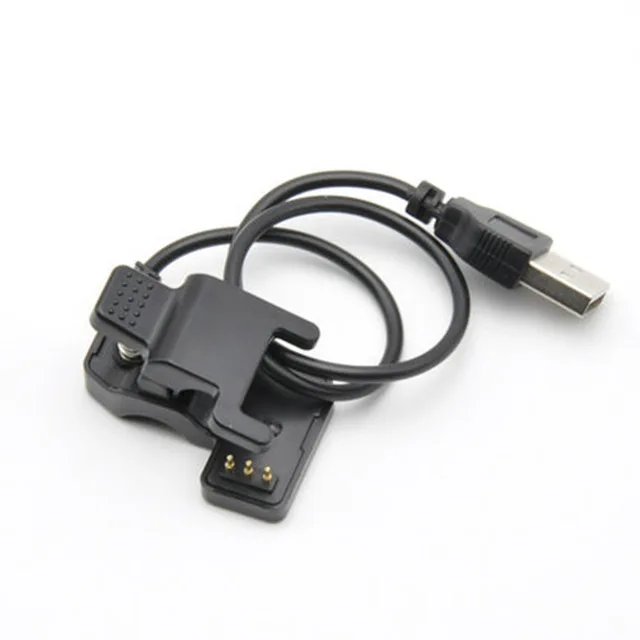 LERBYEE usb зарядный кабель для WP103/F1/C1/K1/WP102 умный браслет зарядное устройство Шнур замена кабель-переходник для зарядки - Цвет: black