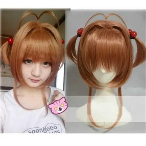 Cosplay&ware Sakura Kinomoto Wig Anime Card Cosplay Costume Wigs Halloween Costumes Hair & Red Hairbands -Zentai shop online HTB1PTSNo41YBuNjy1zcq6zNcXXay.jpg