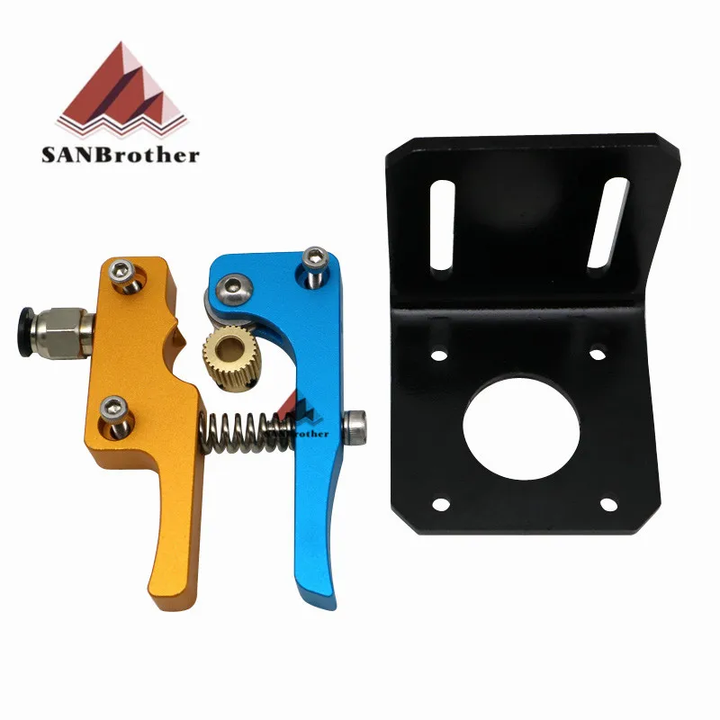 3D All Metal Aluminum Anodized Extruder For Reprap printer 17 nema stepper motor 1.75 mm version | Компьютеры и офис