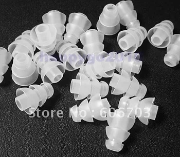 

NEW clear 300 pcs EARBUDS REPLACEMENT TIPS FOR MONSTER BEATS IN EAR HEADPHONES IN-EAR EARPHONE 300PCS PER LOT FREE SHIPPING