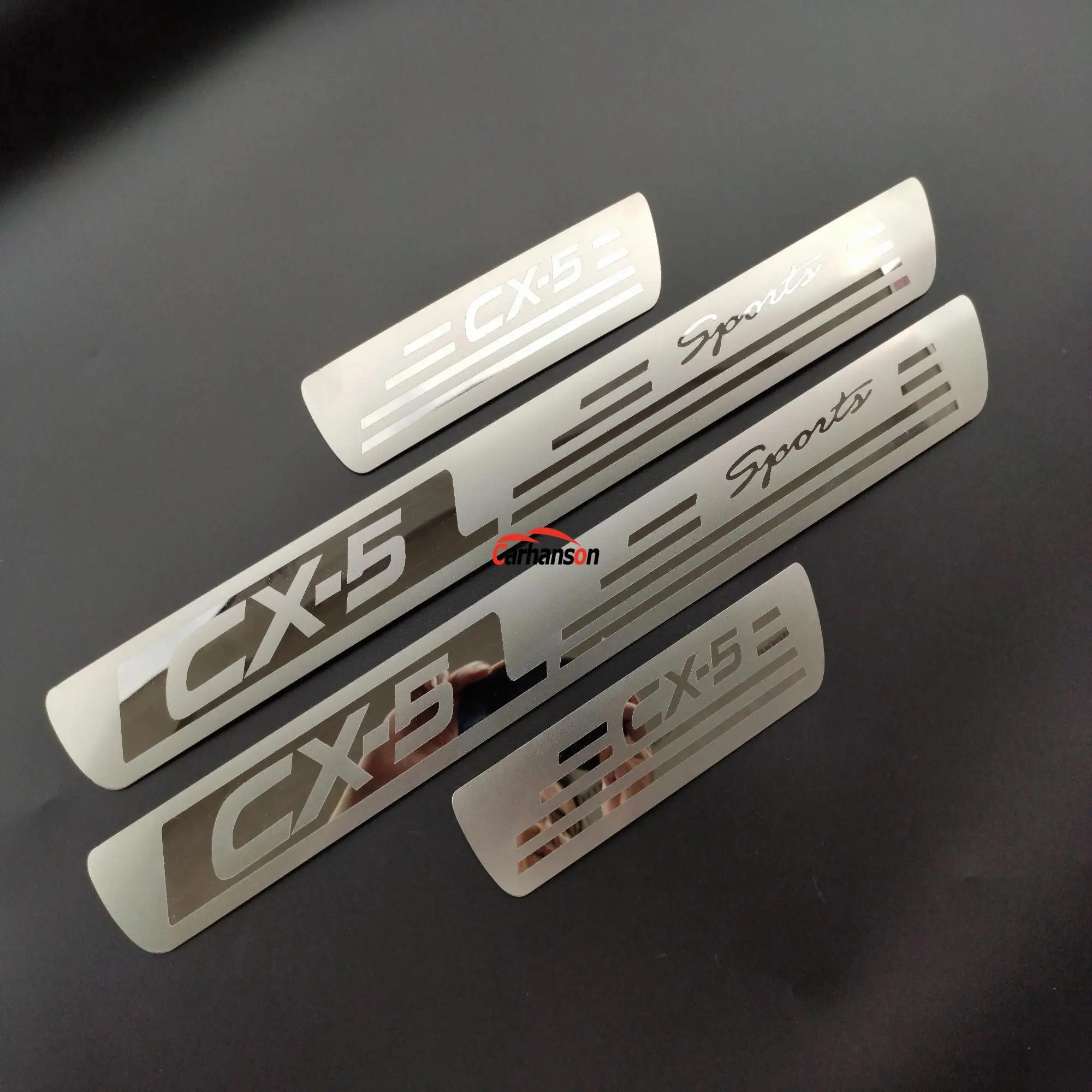 Авто Стайлинг Аксессуары для Mazda Cx5 Cx 5 Крышка порога Накладка Защитная