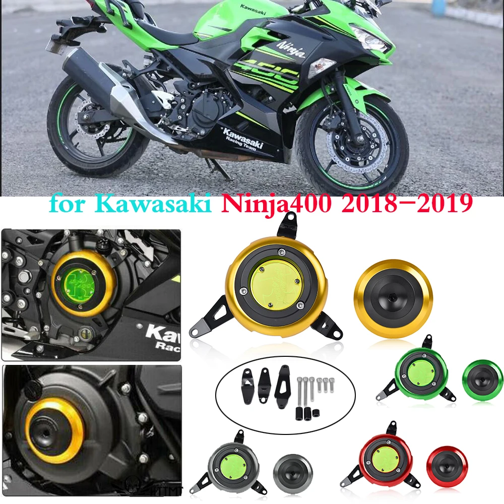 

18 19 400 Ninja Engine Guard Case Slider Cover Protector Guard Left Right Kit for Kawasaki Ninja 400 Ninja-400 2018 2019