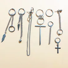 8 шт./компл. KPOP Bangtan Boys Album JIMIN Wing корейские сережки-Шпильки Модные ювелирные изделия Аксессуары для Мужская и женская серьга