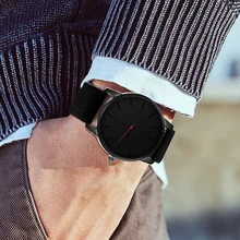 Relógio masculino, relógio masculino moda couro quartz esportivo casual relógios de pulso homem