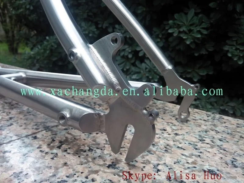 Clearance titanium bike frame Inner line routing titanium velo bike frame rohloff dropout titanium bicycle rack custom 8 Clearance titanium bike frame Inner line routing titanium velo bike frame rohloff dropout titanium bicycle rack custom 8