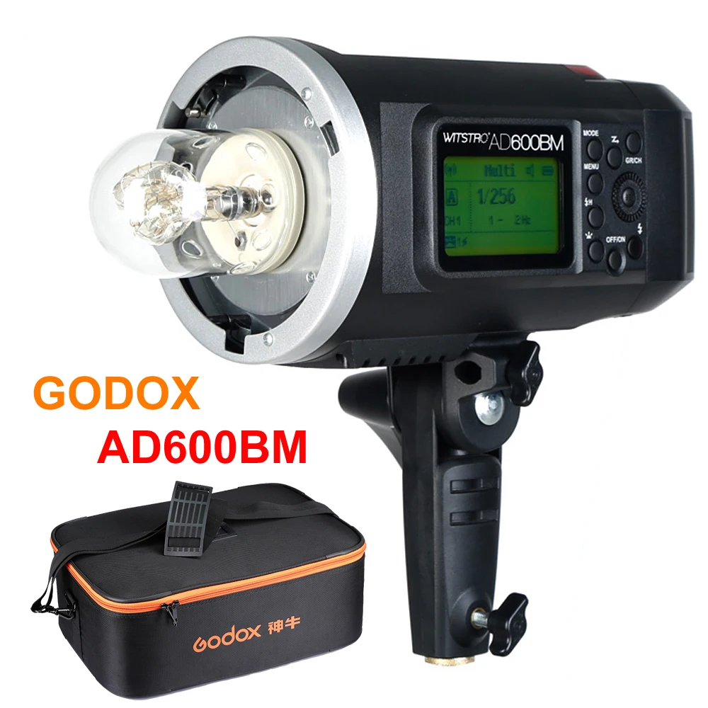 Крепление Godox Wistro AD600BM Bowens 600 Вт GN87 HSS 1/8000s внешняя вспышка с синхронизацией