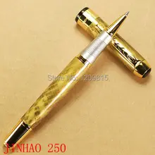 Jinhao 250 абстрактный узор золотой бочонок с золотым зажимом шариковая ручка канцелярский школьный офисный принадлежности чистое письмо ручки