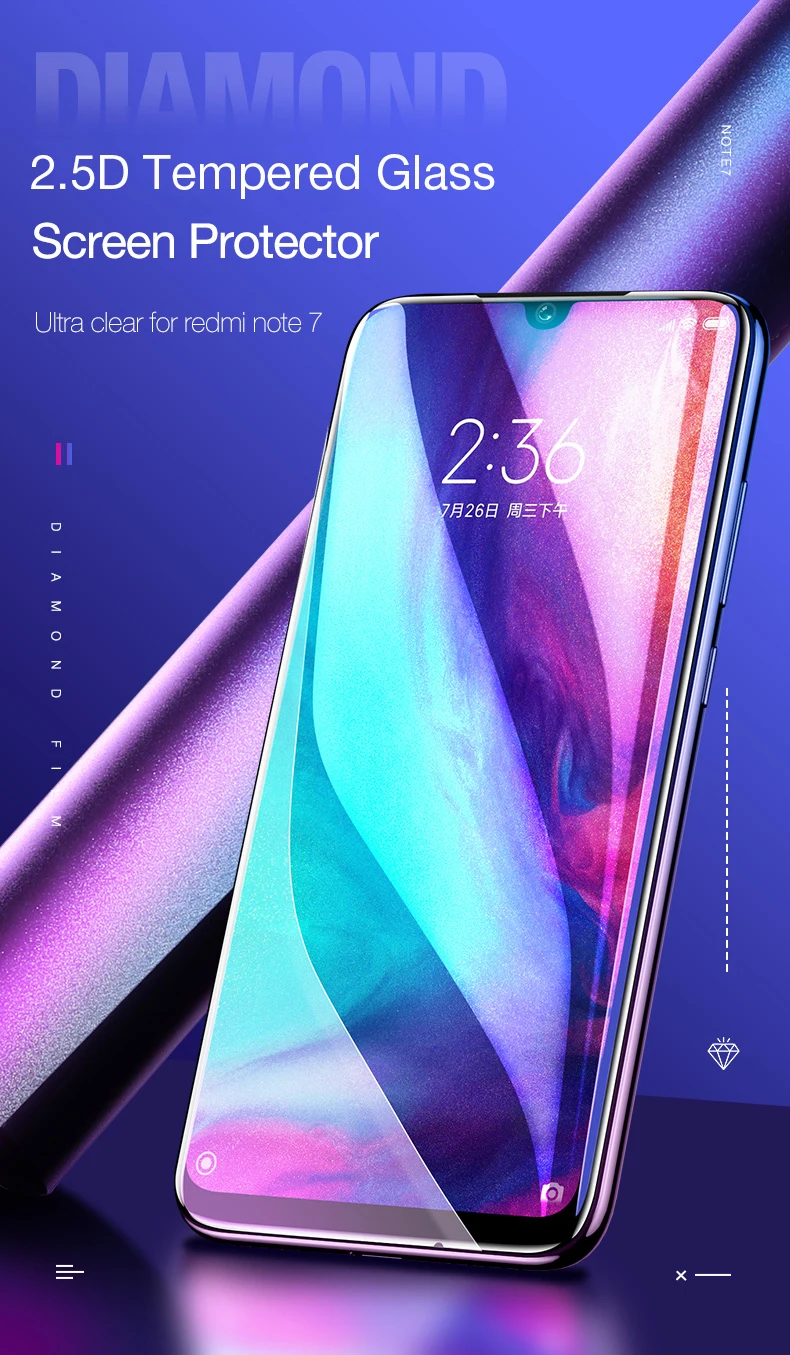 Screen protector for xiaomi redmi note 7 