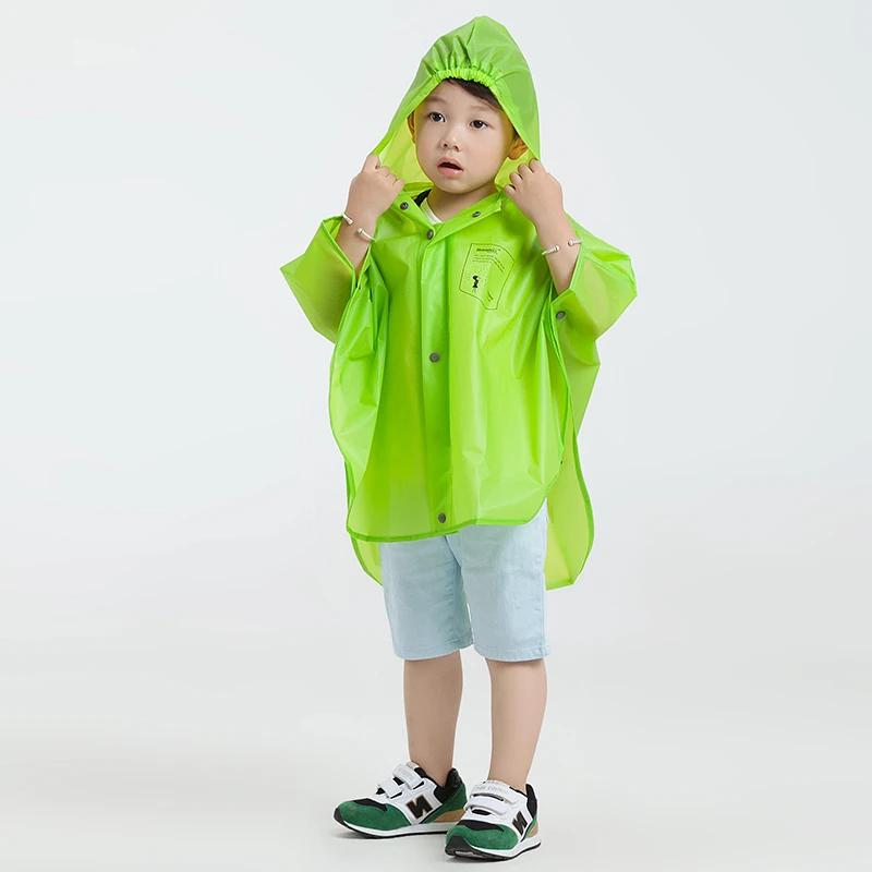 Rain Coat Kids Women Men Poncho Waterproof Boy Impermeable Para Lluvia Regenjas Cloak Rainwear Raincoat For Children QQG194