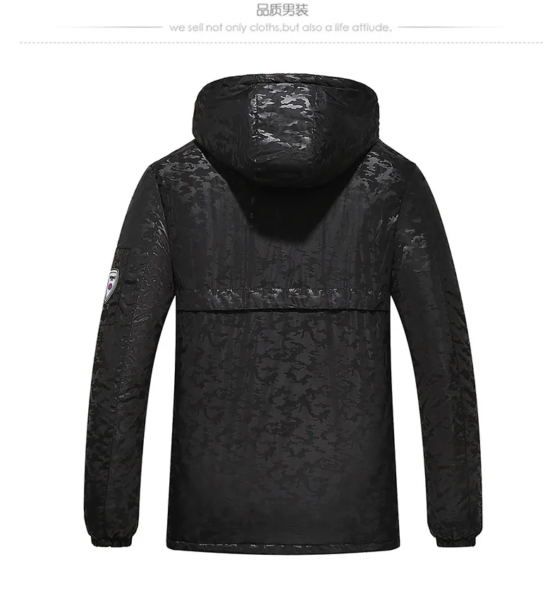 Плюс Размеры 4XL 5XL 6XL 7XL 8XL 9XL зимние куртки Для мужчин с капюшоном и воротником модная верхняя одежда Теплая парка Для мужчин 125