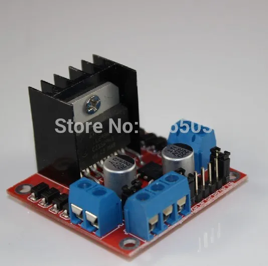 

DC stepper motor L298N motor driver board module robot intelligent car