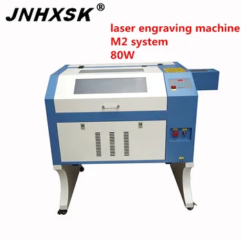 

JNHXSK TS4060 80W Laser engraving machine 110v/220v with honeycomb working table desktop laser cutter machine CO2 laser tube