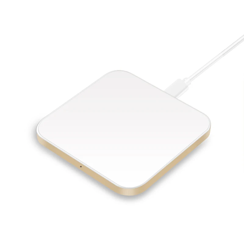 Qi Беспроводное зарядное устройство для Oneplus 6 T 6 5 T 5 3 T 3 One plus six 1+ 3 1+ 5 1+ 6 T беспроводной входной порт зарядного устройства Аксессуары для мобильных телефонов - Тип штекера: white with gold