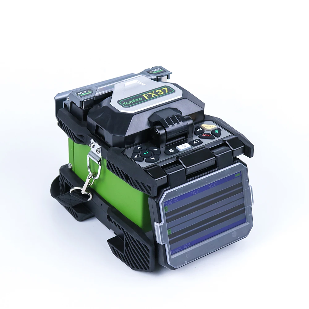 Машина для сращивания волокон Komshine FX37 + SM OTDR 1310/1550 нм 32/30/28дБ измеритель мощности OPM