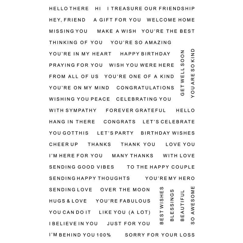 

clear stamps