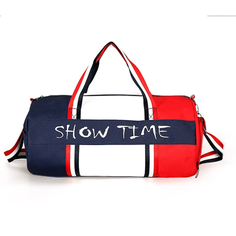 

2020 Canvas Women's Travel Bags Yoga Gym Bag for Fitness Shoes Handbags Shoulder Crossbody Pouch Women Men Sac De Sport Pack