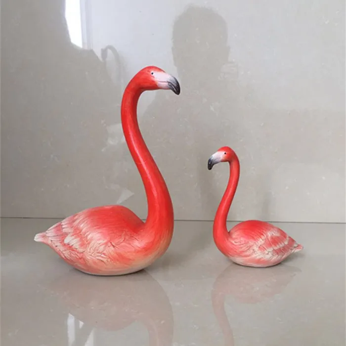resin flamingo statues