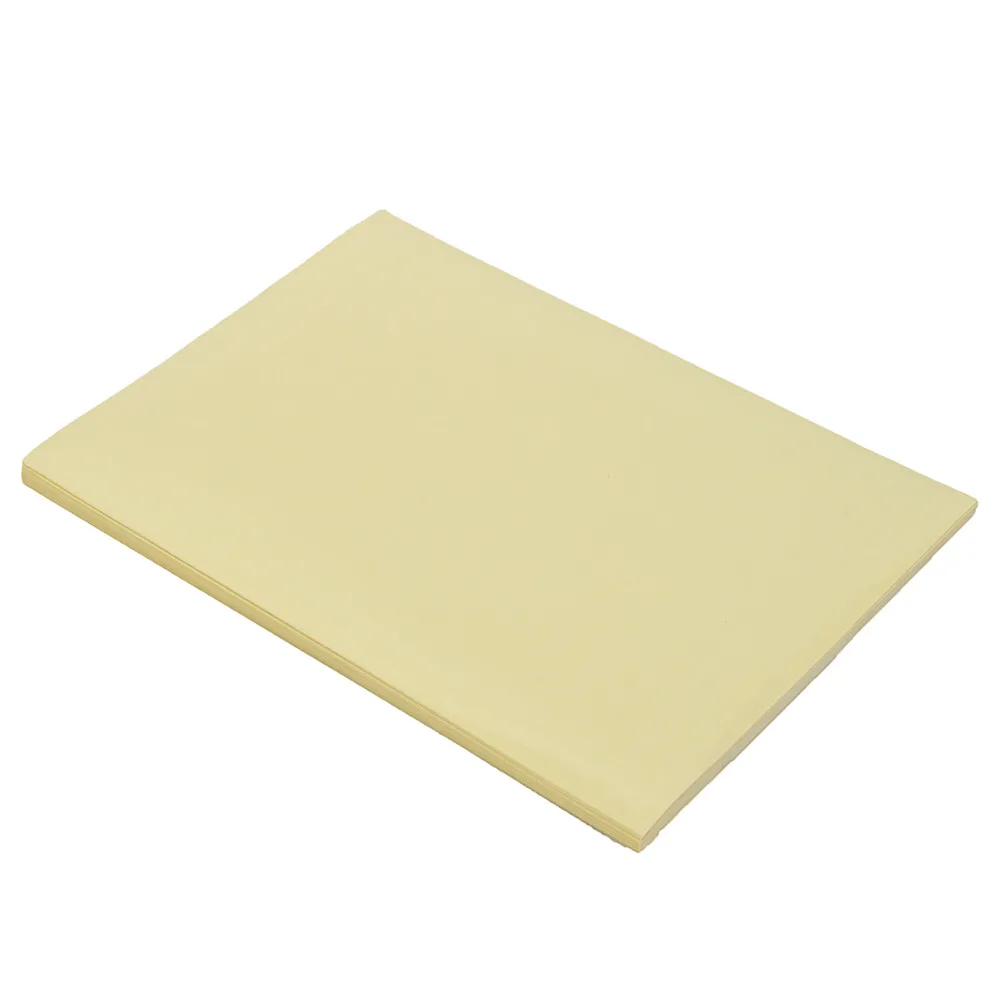 50pcs Clear Matte Adhesive Printer Paper A4 Self Adhesive Glossy Transparent Paper Label Sticker for Laser Printers