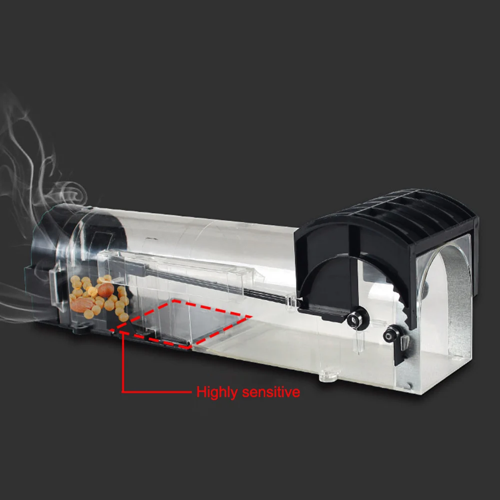 Ransparent многоразовая мышеловка уличная внутренняя садовая мышь Ловец живой контроль грызунов