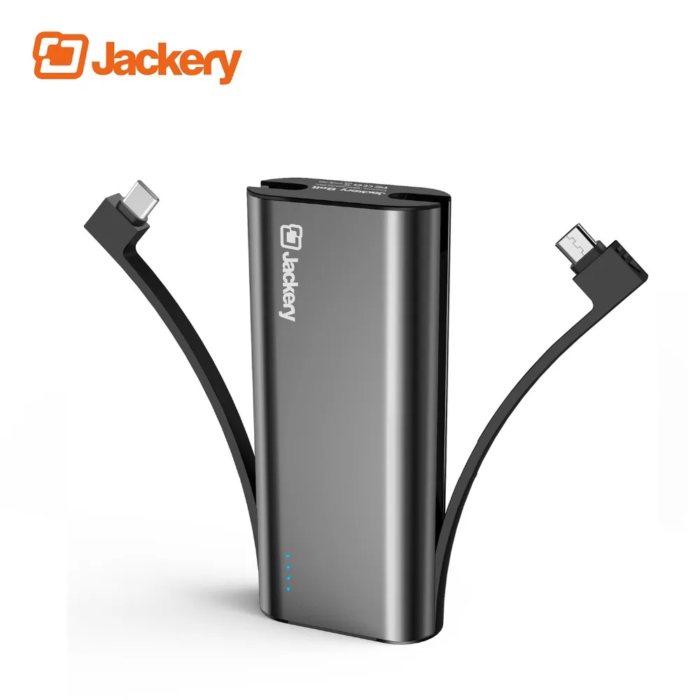 [USB C]Jackery Bolt C 6700mAh Portable Charger Built in Type C and