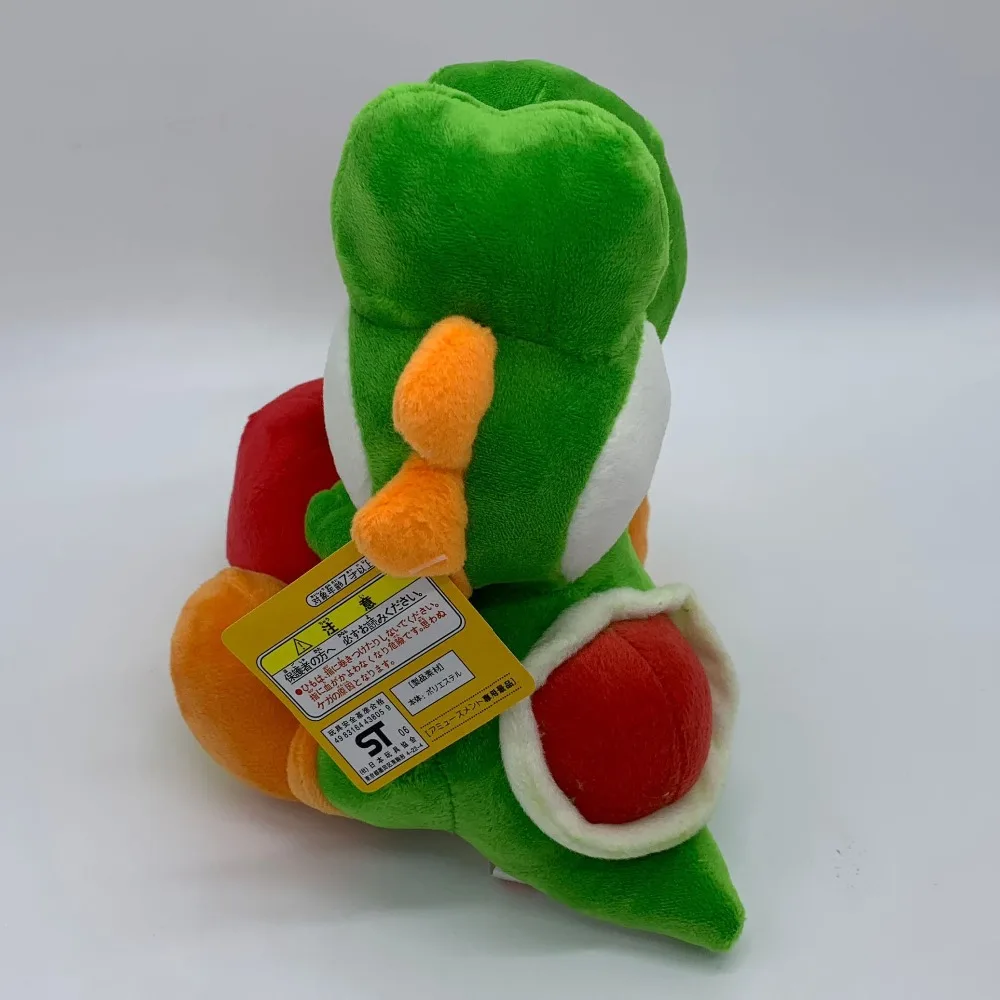 Super Mario Yoshi's Story Plush Yoshi Apple Soft Toy Stuffed Animal Teddy 8" 