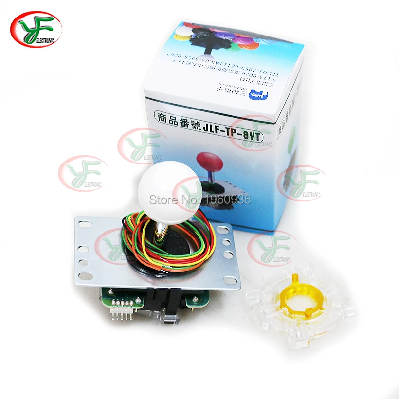 

Genuine SANWA Joystick JLF-TP-8YT With GT-Y Octagonal Restrictor MAME Sanwa Controller Arcade Game Machine