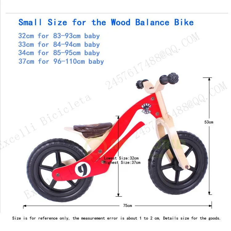 b13-Baby two wheels Wood Balance Bike for 2-6 Years age Bicicleta Infantil Balance Bike Kid's bicycle Common Childen's Cycling