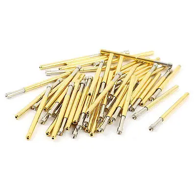 

50 Pieces P125-A2 2.5mm Concave Tip Spring PCB Testing Contact Probes Pin Free shipping