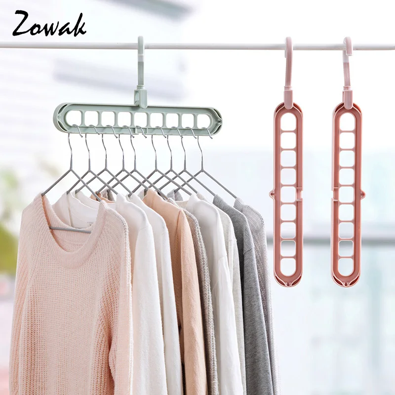 

Organizer Clothes Hanger Holder Storage Rack Home Organization Hangers Garment Drying Rack Rotating Rotate Clothing Closet Hook