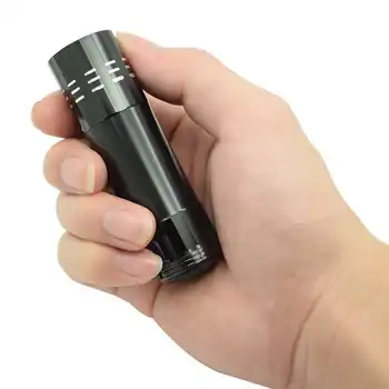 

Ultra Powerful 9 LED Mini Flashlight Portable Torch Light Lamp LED Flashlight Small Handy Lanterna for Camping Hiking
