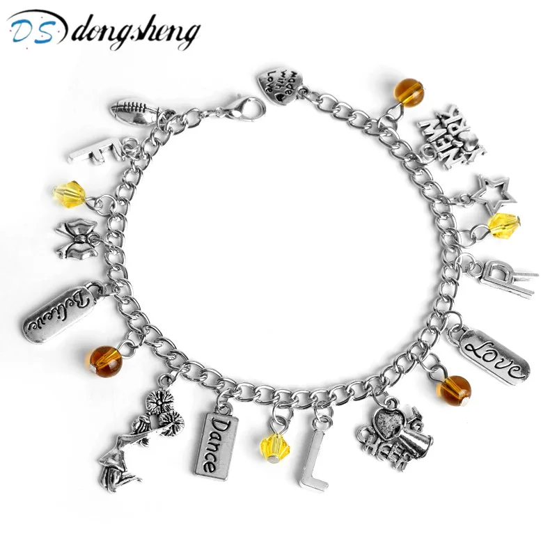 دونغ شنغ تلفزيون أساور الحب ليهتف بوق كريستال سوار مجوهرات الغبطة المشجع الهتاف سوار للنساء فتاة Gift-25