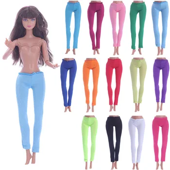 

Casual fashion trousers, multi-color, suitable for 30 cm doll, give your child the best birthday gift doll accessories