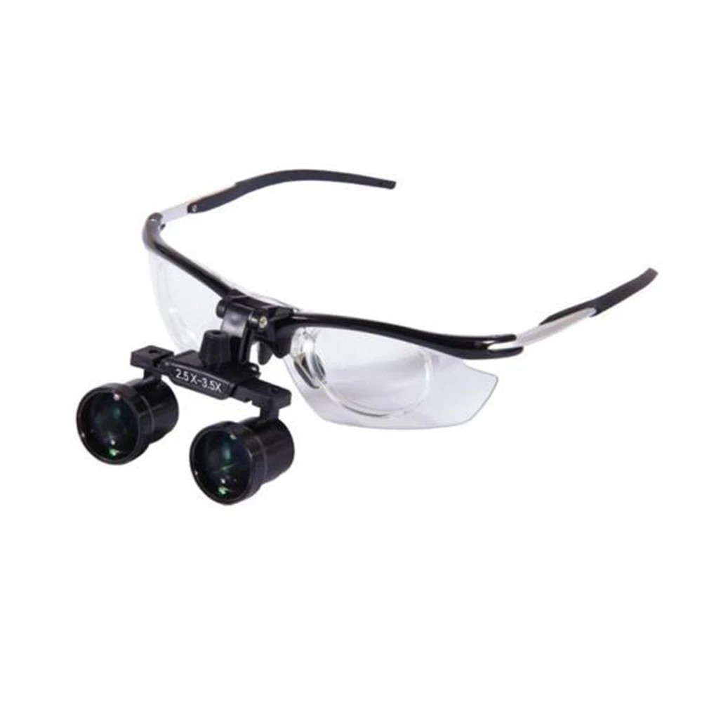 

DY-113 Dental power 2.5X-3.5X Loupe Binocular Loupes optional LED Head Light
