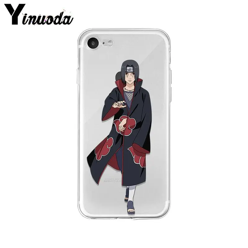 Yinuoda Naruto AKATSUKI уникальный новейший модный чехол для телефона iPhone 8 7 6 6S Plus X XS max 10 5 5S