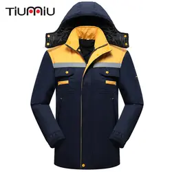 6 цветов хлопковое пальто унисекс рабочая одежда защитная одежда для мужчин лоскутное высокое качество инженерный сервис зимние теплые