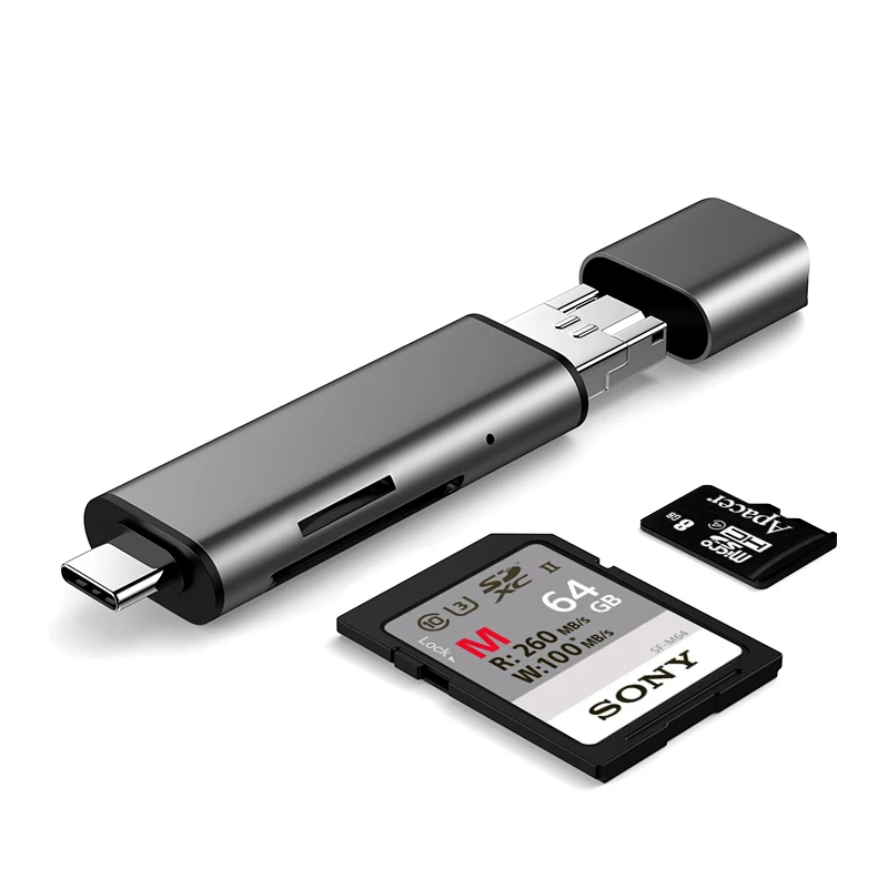 SD кардридер micro sd TF карта USB SD адаптер TF карты OTG адаптер Мультифункциональный кардридер смарт-память USB кардридер