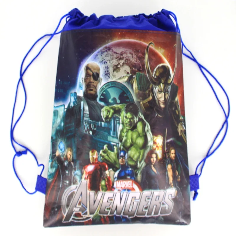 

2016 Green Giant Cartoon drawstring children's school bags, kids birthday party Favor, Mochila escolar, school kids backpack 55