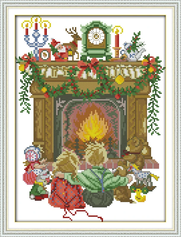 

Pray, counted printed on fabric DMC 14CT 11CT Cross Stitch kits,embroidery needlework Sets, Home Decor
