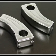 " Хромированная ручка стояки для Suzuki Boulevard Intruder volasia Yamaha V-Star