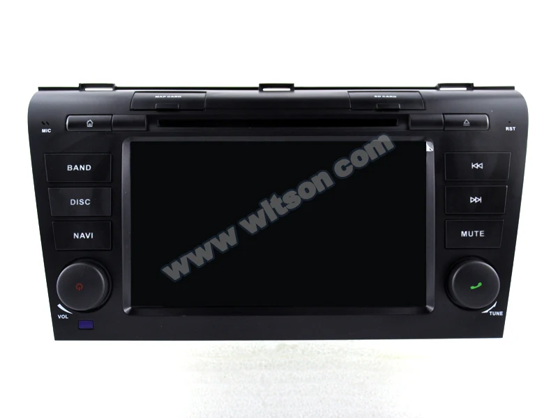 Top WITSON Android 9.0 Octa core(eight core) Car Dvd GPS Player FOR MAZDA 3 2003-2009  4G RAM 32G ROM IPS TOUCH SCREEN 1