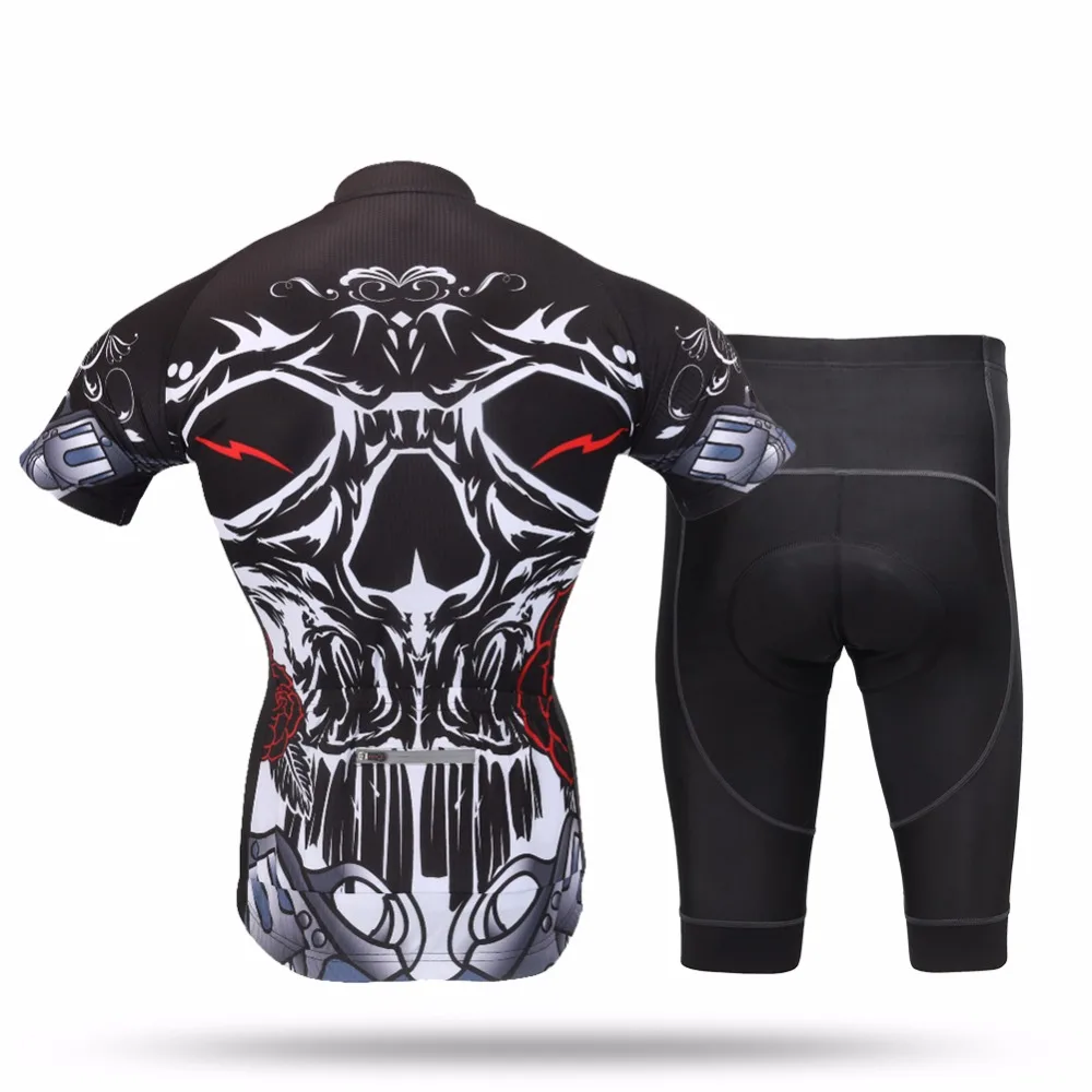 

Ropa Ciclismo Mujer Promotion Short Sleeve Men Cycling Clothing The Jersey Short Set 2017 New Summer Suit Male Devil Bicycle