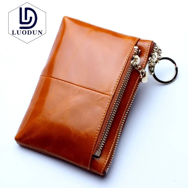 2018 New Fashion Retro Men's Wallet Cowhide Long Lady