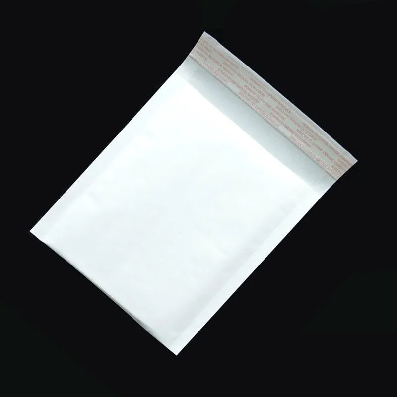 50pcs 3 size Small large white kraft Bubble Envelope Mailing Bags