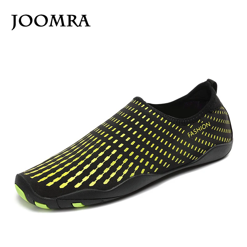 

Joomra 2018 New Trend Mutifunctional Aqua Shoes For Men Outdoor Sport Beach Shoes Light Quick-Dry Males Water Skin Shoes