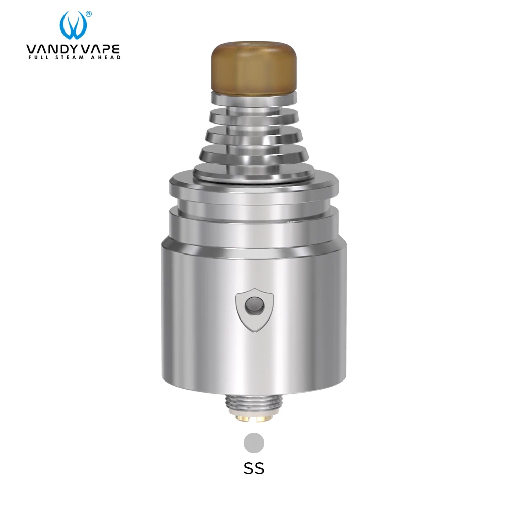 Vandy vape Berserker V2 MTL RDA бак с 5 шт Vandyvape хлопок 1,5 мл 22 мм электронная сигарета - Цвет: SS