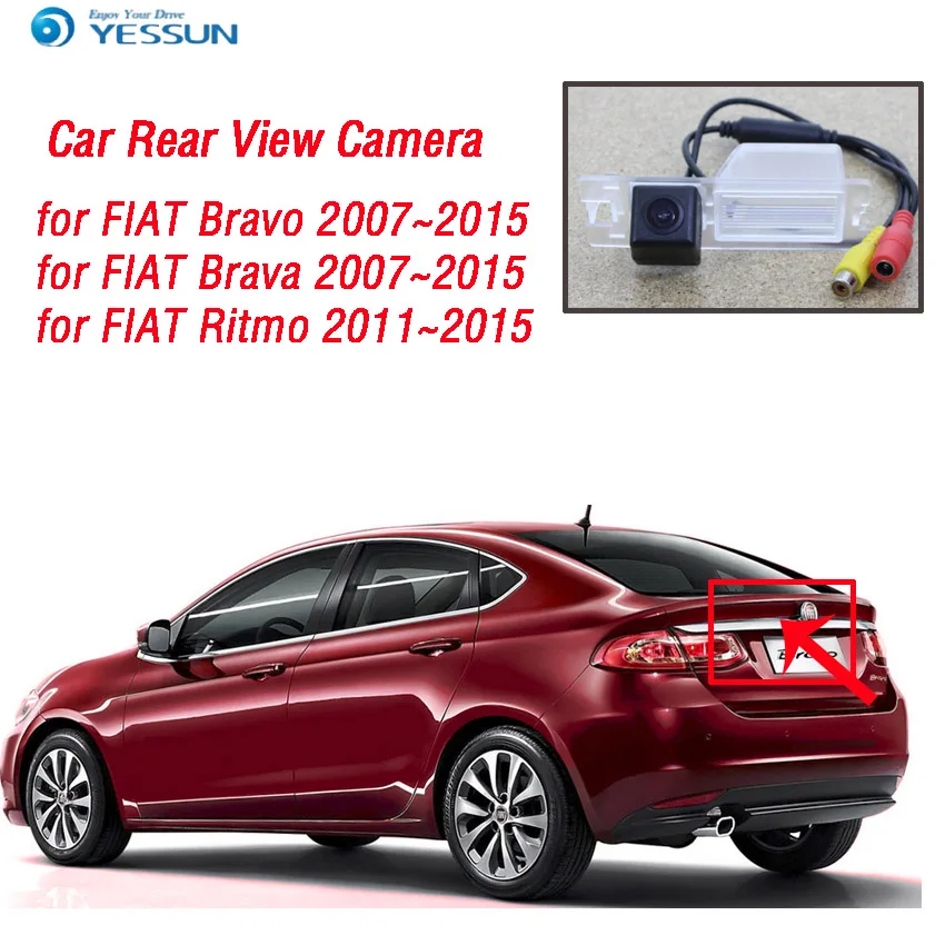YESSUN car camera for FIAT Bravo Brava Ritmo 2007~2015 Original Screen Compatible Car Rear View hd Camera CCD Night vision CCD HD