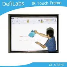 Defilabs 10 реального точек касания 3" Инфракрасный Сенсорный экран рамки, формат 16:9, защита от пыли и защита от воды, антивандальный;
