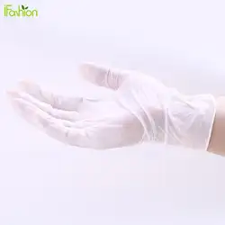 50 упак. одноразовые хозяйственные перчатки для уборки лаборатории перчатки резиновые латексный уплотнитель перчатки для еды ультра