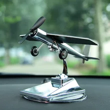 Dreamcar alta tecnologia velivoli modello ornamenti elica rotante energia solare 0.4 w per auto interni accessori decorativi