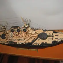 Военный корабль Potemkin 3D бумажная модель Diy